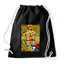 PRINTFASHION Született csajszi - Sportzsák, Tornazsák - Fekete tornazsák