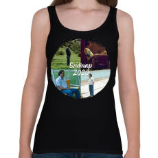 PRINTFASHION Szülinap 2020 - Női atléta - Fekete