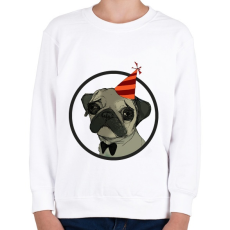 PRINTFASHION szülinap - Gyerek pulóver - Fehér