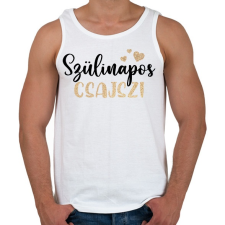 PRINTFASHION Szülinapos Csajszi - Férfi atléta - Fehér atléta, trikó