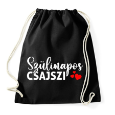PRINTFASHION Szülinapos Csajszi - Sportzsák, Tornazsák - Fekete tornazsák