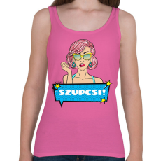 PRINTFASHION SZUPCSI - Női atléta - Rózsaszín