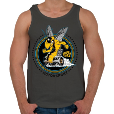 PRINTFASHION Szuper méh - Férfi atléta - Sötétszürke