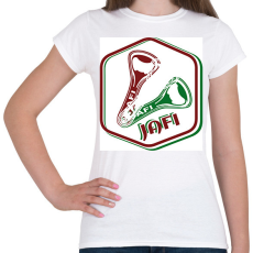 PRINTFASHION szurkolói sörbontó - Női póló - Fehér