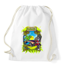 PRINTFASHION Szúszá - relax - Sportzsák, Tornazsák - Fehér tornazsák