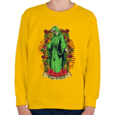 PRINTFASHION Szűzek rózsája - Gyerek pulóver - Sárga gyerek pulóver, kardigán