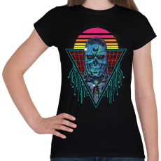 PRINTFASHION T-800 - Női póló - Fekete