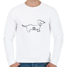 PRINTFASHION Tacsi - Férfi pulóver - Fehér férfi pulóver, kardigán