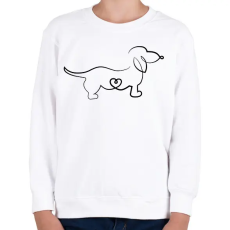 PRINTFASHION Tacsi - Gyerek pulóver - Fehér