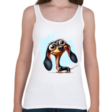 PRINTFASHION Tacsi - Női atléta - Fehér