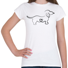 PRINTFASHION Tacsi - Női póló - Fehér női póló