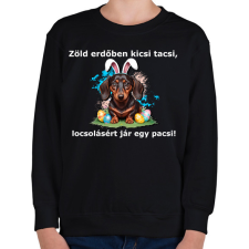 PRINTFASHION tacsi vers - Gyerek pulóver - Fekete gyerek pulóver, kardigán