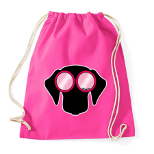 PRINTFASHION Tacskó pink napszemüvegben - Sportzsák, Tornazsák - Fukszia kézitáska és bőrönd