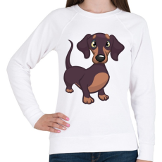 PRINTFASHION Tacskós póló - Női pulóver - Fehér