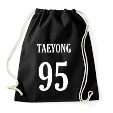 PRINTFASHION Taeyong 95 - Sportzsák, Tornazsák - Fekete tornazsák