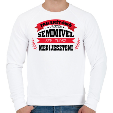 PRINTFASHION Takarítónő vagyok - Férfi pulóver - Fehér férfi pulóver, kardigán