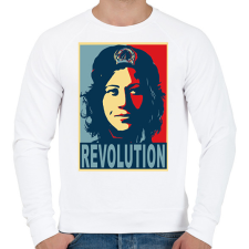 PRINTFASHION tamara_gevara01_2 - Férfi pulóver - Fehér férfi pulóver, kardigán