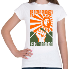 PRINTFASHION tamara_gevara02_2Q - Női póló - Fehér