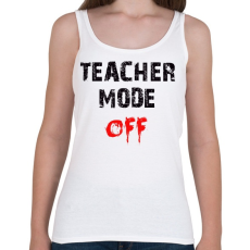 PRINTFASHION TANÁR MÓD KI - Női atléta - Fehér