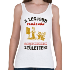 PRINTFASHION Tanárnő szülinapja december - Női atléta - Fehér