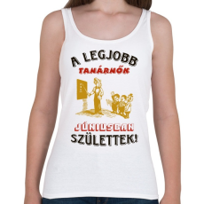 PRINTFASHION Tanárnő szülinapja június - Női atléta - Fehér