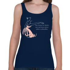 PRINTFASHION Tánc - Női atléta - Sötétkék