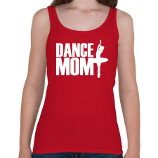 PRINTFASHION Táncos anya - Női atléta - Cseresznyepiros női trikó