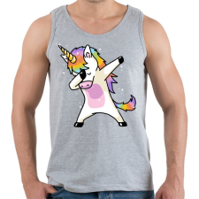 PRINTFASHION Táncos unikornis - Férfi atléta - Sport szürke atléta, trikó