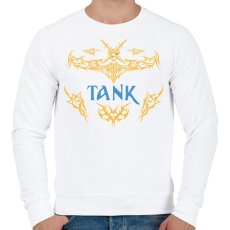 PRINTFASHION Tank - Férfi pulóver - Fehér