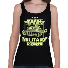 PRINTFASHION Tank - Női atléta - Fekete