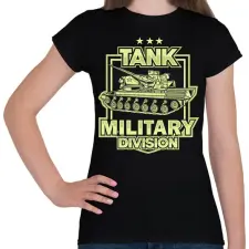 PRINTFASHION Tank - Női póló - Fekete női póló