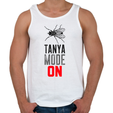 PRINTFASHION TANYA MODE ON - Férfi atléta - Fehér