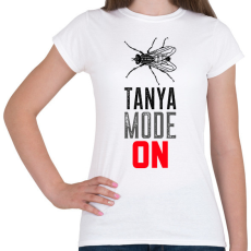 PRINTFASHION TANYA MODE ON - Női póló - Fehér