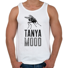 PRINTFASHION TANYA MOOD - Férfi atléta - Fehér atléta, trikó