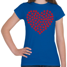 PRINTFASHION Tappancs - Női póló - Királykék
