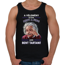 PRINTFASHION Tartsd magadban! - Férfi atléta - Fekete