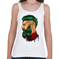 PRINTFASHION Tattoo - Női atléta - Fehér