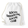 PRINTFASHION Távolságtartó klub... - Sportzsák, Tornazsák - Fehér