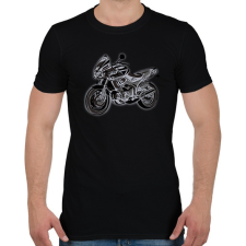 PRINTFASHION tdm - Férfi póló - Fekete férfi póló