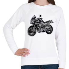 PRINTFASHION tdm - Női pulóver - Fehér