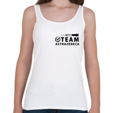 PRINTFASHION Team AstraZeneca - Női atléta - Fehér női trikó
