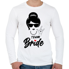 PRINTFASHION Team Bride 2 - Férfi hosszú ujjú póló - Fehér férfi póló