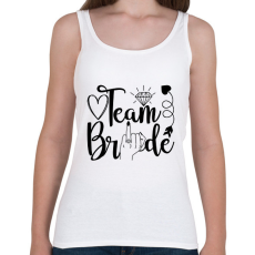 PRINTFASHION Team Bride gyűrűvel - Női atléta - Fehér