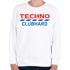 PRINTFASHION Techno Clubhard - Gyerek pulóver - Fehér gyerek pulóver, kardigán