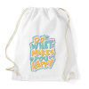 PRINTFASHION Tedd ami boldoggá tesz - Sportzsák, Tornazsák - Fehér