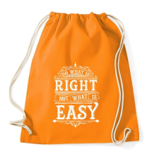 PRINTFASHION Tedd, ami helyes - Sportzsák, Tornazsák - Narancssárga tornazsák