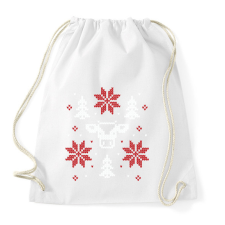 PRINTFASHION Tehenes csúnya pulcsi - Sportzsák, Tornazsák - Fehér tornazsák