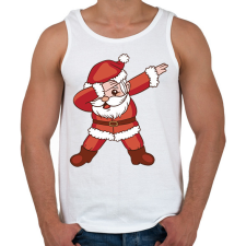 PRINTFASHION Télapó dab - Férfi atléta - Fehér atléta, trikó