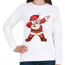 PRINTFASHION Télapó dab - Női pulóver - Fehér