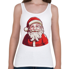 PRINTFASHION Télapó - Női atléta - Fehér